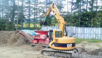 木材チップの製造